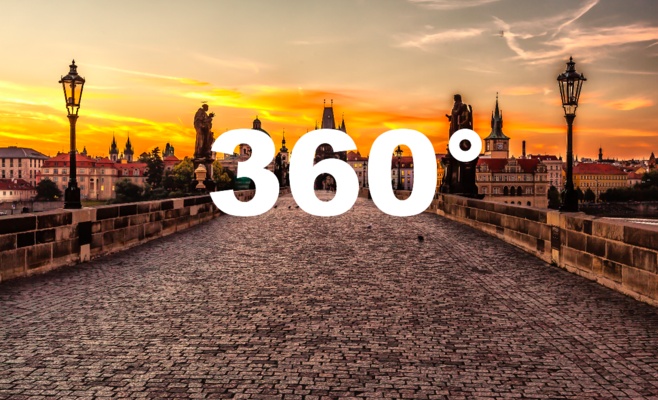 360 Fabriek представили первое 360-градусное видео Праги
