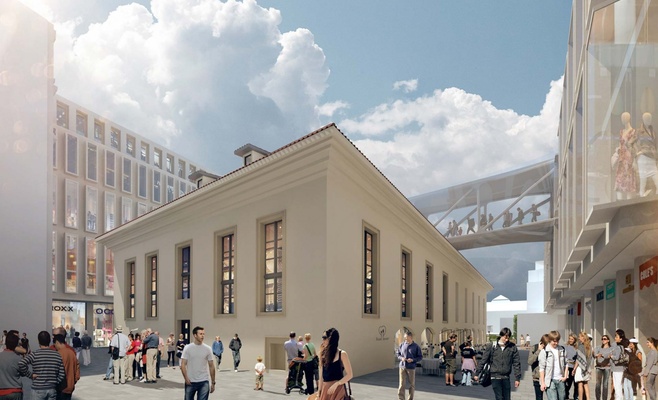 Фото: В центре Праги сносят старые дома для строительства нового торгово-административного центра