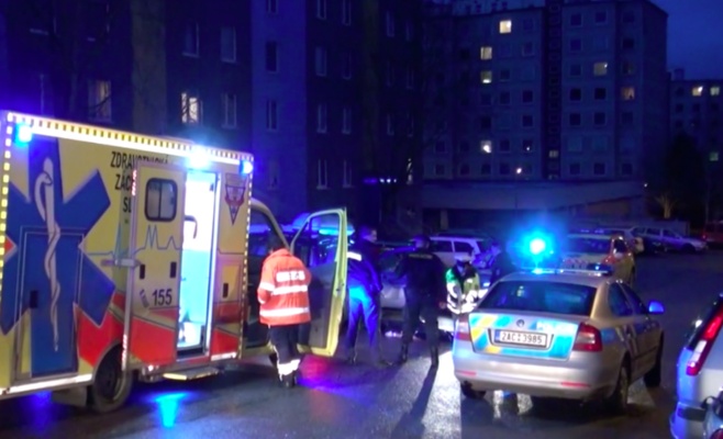 В Праге за рулём автомобиля умерла женщина