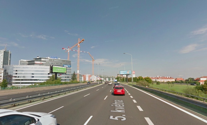 В районе Панкраца теперь можно ехать со скоростью 80 км/ч