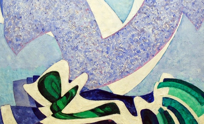 Франтишек Купка: «Веющий сине»