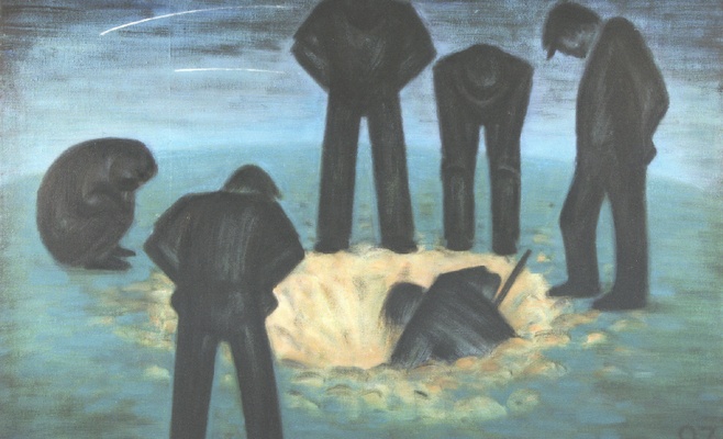 Вера Новакова: «Перед стенами»