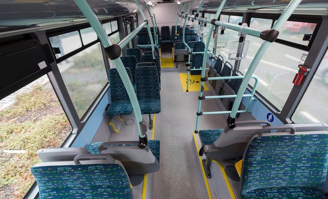 Фото и видео: В Праге начали ездить первые электробусы — проезд в них бесплатный