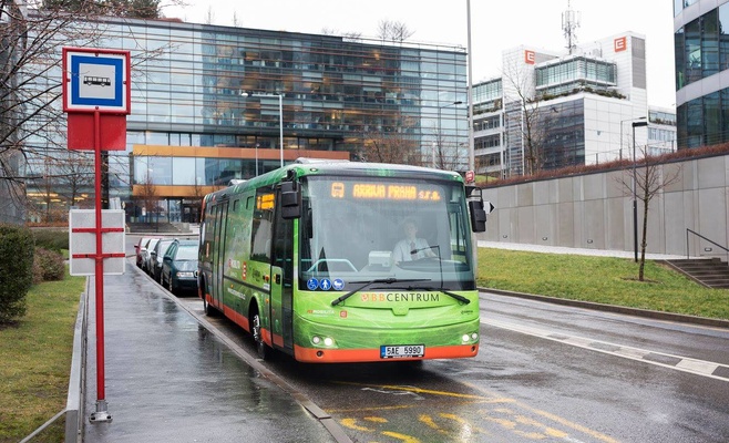 Фото и видео: В Праге начали ездить первые электробусы — проезд в них бесплатный
