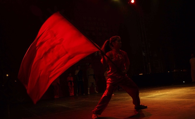 Празднование китайского Нового года в Праге