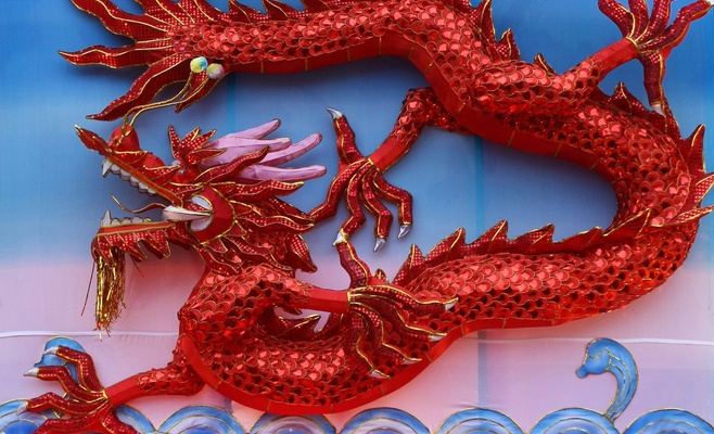 Празднование китайского Нового года в Праге