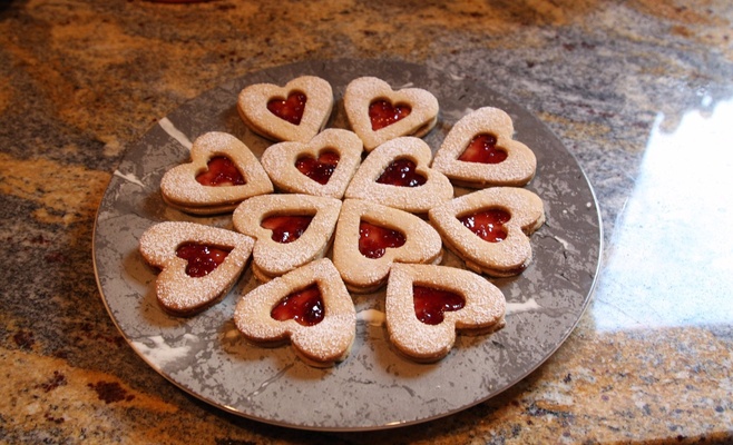 Валентинская выпечка