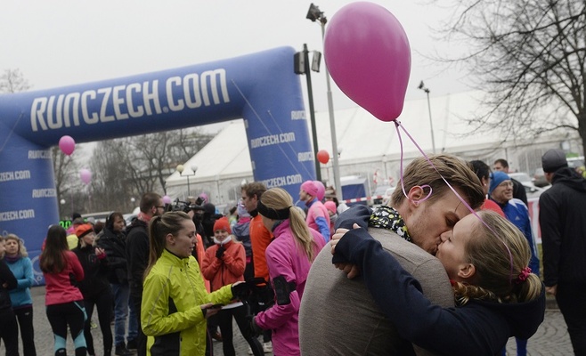 Валентинский забег в парке Стромовка