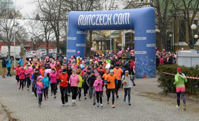 Валентинский забег в парке Стромовка