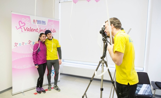 Валентинский забег в парке Стромовка