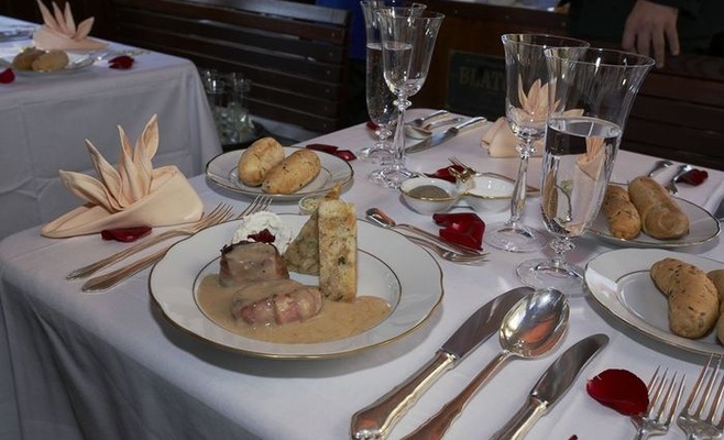 Валентинское катание на венецианской гондоле