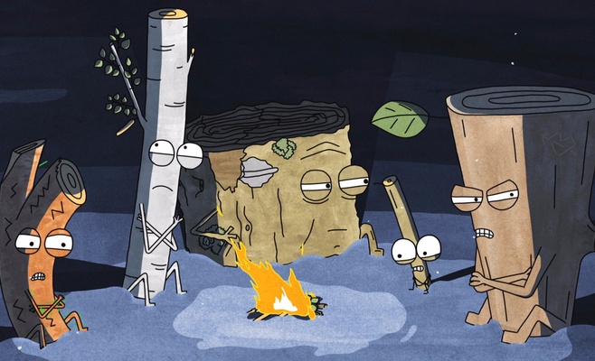 Валентинский показ мультфильмов о любви