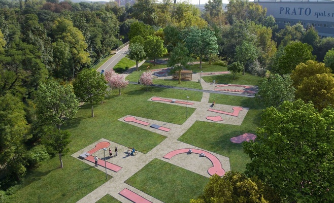 В Праге появится новый парк за 8,6 миллиона крон