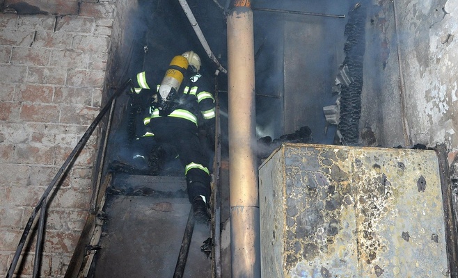 Минувшей ночью в Праге горело здание Национального музея