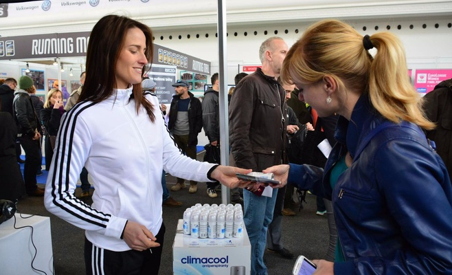Ярмарка Running Expo для бегунов