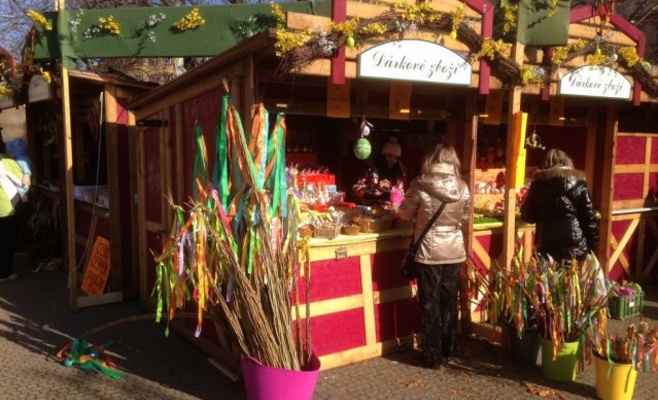 Пасхальные рынки на площади Мира
