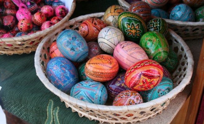 Пасхальные рынки на площади Мира