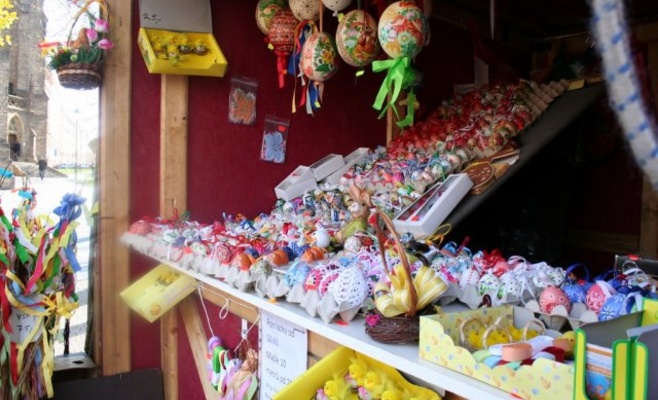 Пасхальные рынки на площади Мира