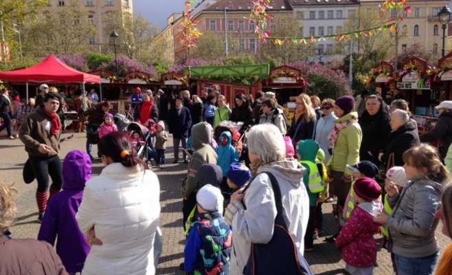 Пасхальные рынки на площади Мира