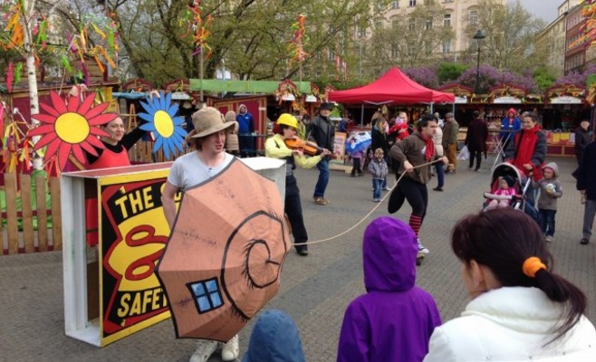 Пасхальные рынки на площади Мира