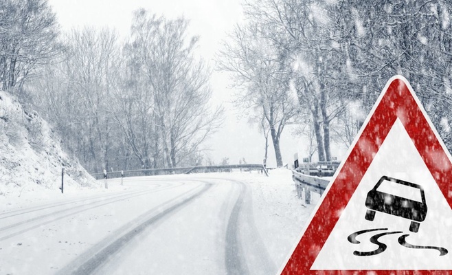 В Чехии ожидается гололёд