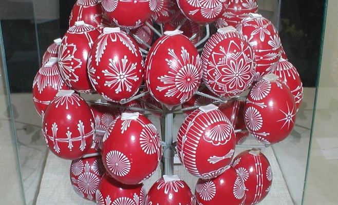 Выставка пасхальных яиц