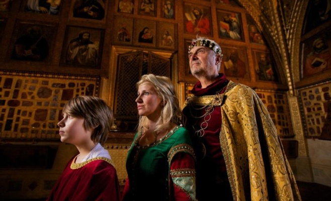 Королевское шествие из Праги в Карлштейн