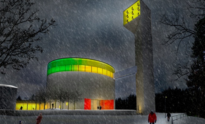 В Чехии построят костёл, выполненный в футуристическом стиле