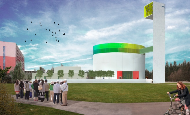 В Чехии построят костёл, выполненный в футуристическом стиле