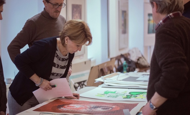 Конкурсная выставка «Графика года»