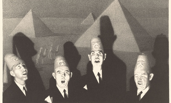 Выставка «Три века американской графики»