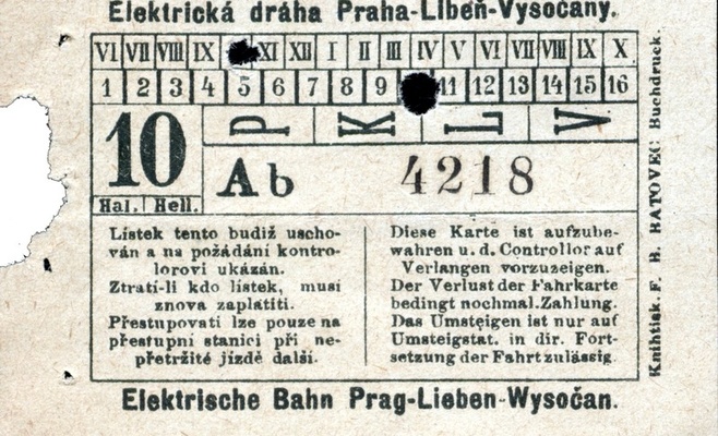 120-летний юбилей трамвайного маршрута Либень — Высочаны