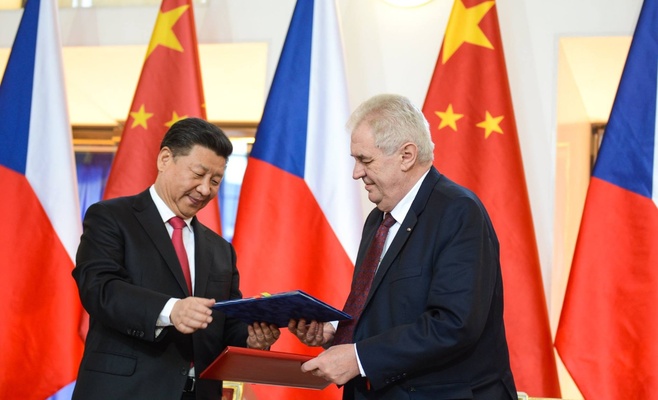Президент Чехии и председатель КНР подписали соглашения о взаимном сотрудничестве