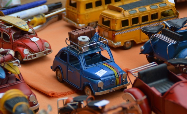 Блошиный рынок и пикник в парке Стромовка