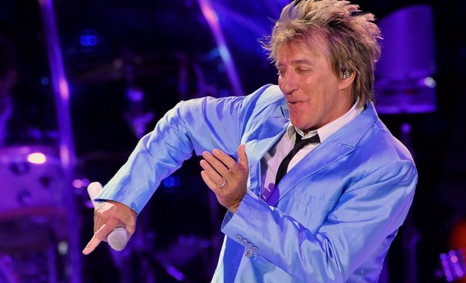 Род Стюарт впервые в Праге