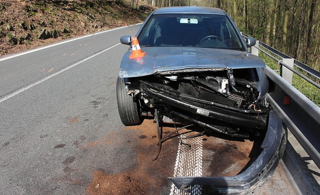 Пьяный водитель попал в аварию дважды в течение 4 часов