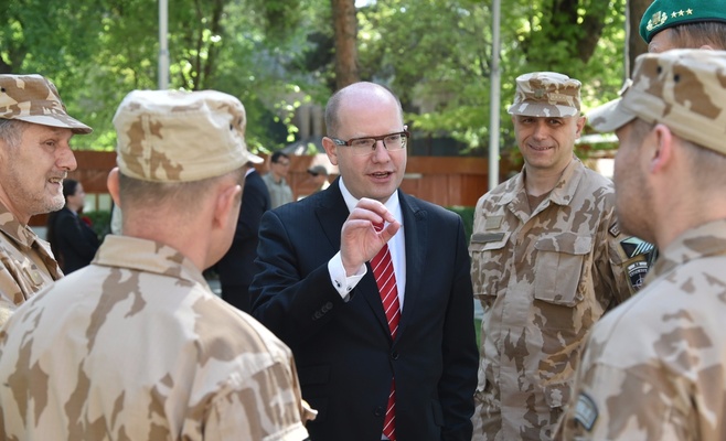 Премьер-министр Чехии Богуслав Соботка посетил Афганистан