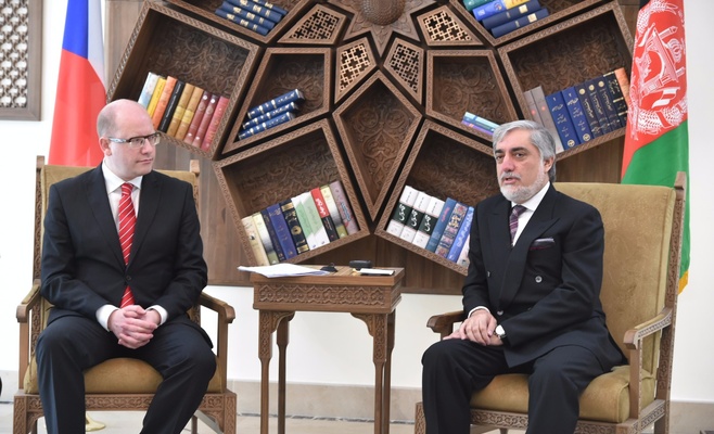 Премьер-министр Чехии Богуслав Соботка посетил Афганистан