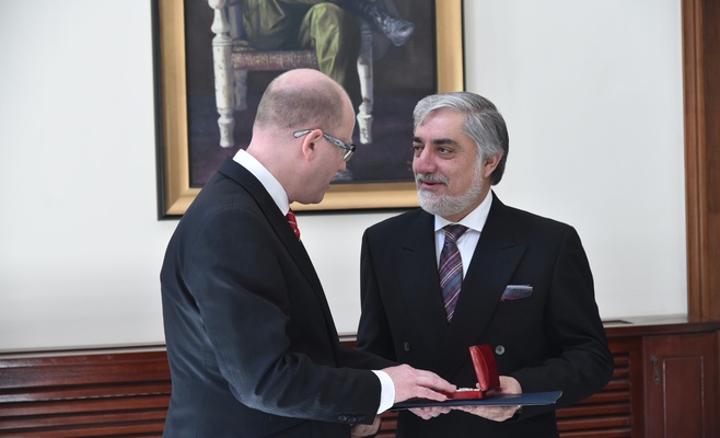 Премьер-министр Чехии Богуслав Соботка посетил Афганистан