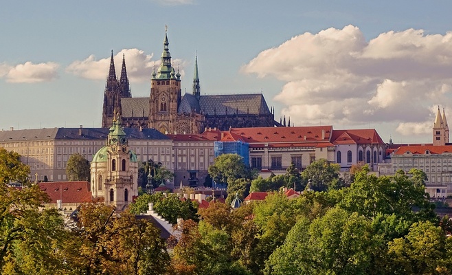 Из соображений безопасности закрыт вход в Южные сады Пражского Града