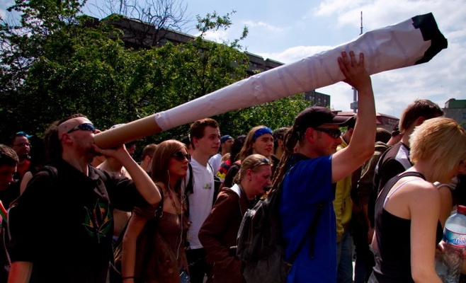 Шествие за легализацию марихуаны Million Marihuana March 2016