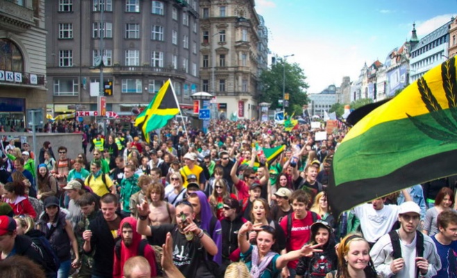 Шествие за легализацию марихуаны Million Marihuana March 2016