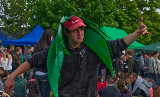 Шествие за легализацию марихуаны Million Marihuana March 2016