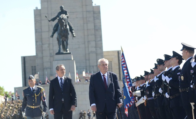 Чехия празднует конец Второй мировой войны