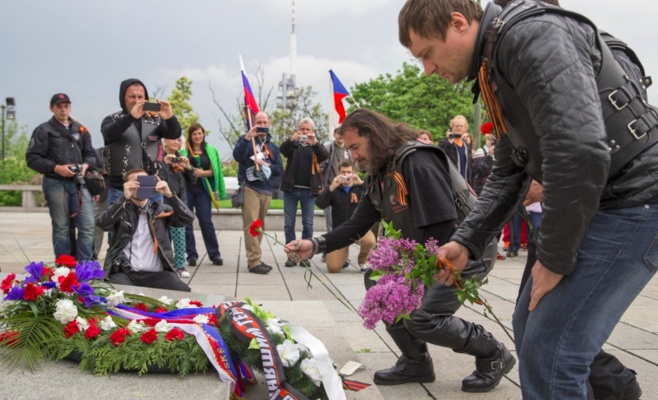 «Ночные волки» покинули Чехию и направились в Германию