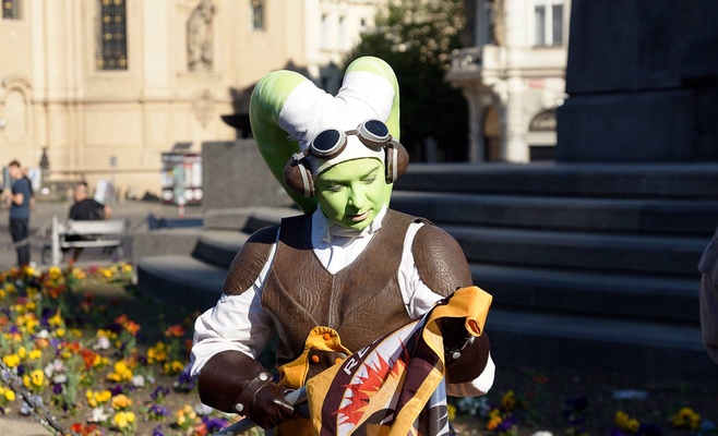 В Праге состоялось шествие поклонников «Звёздных войн»