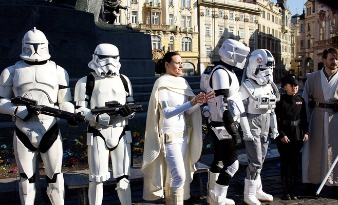 В Праге состоялось шествие поклонников «Звёздных войн»