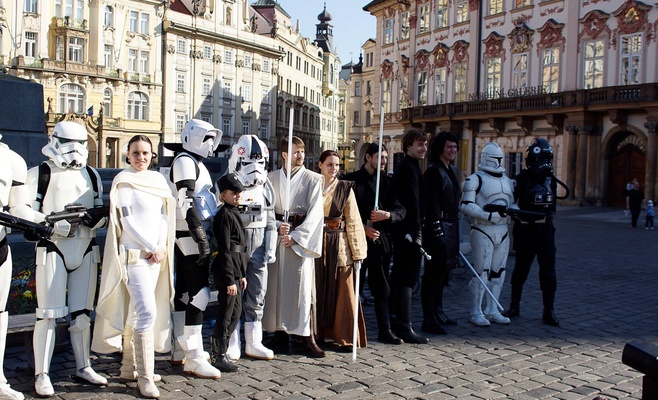 В Праге состоялось шествие поклонников «Звёздных войн»