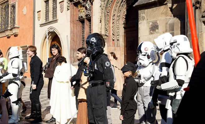 В Праге состоялось шествие поклонников «Звёздных войн»