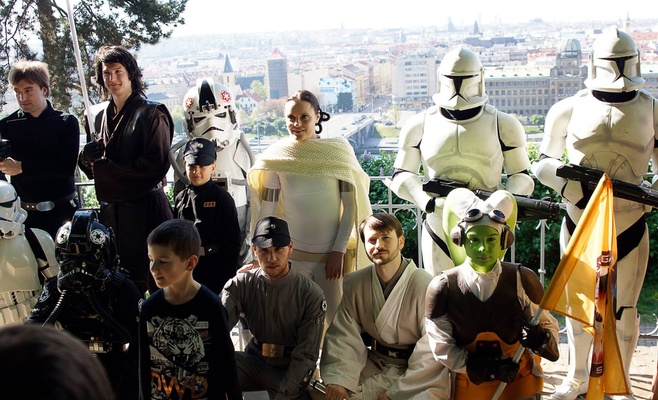 В Праге состоялось шествие поклонников «Звёздных войн»